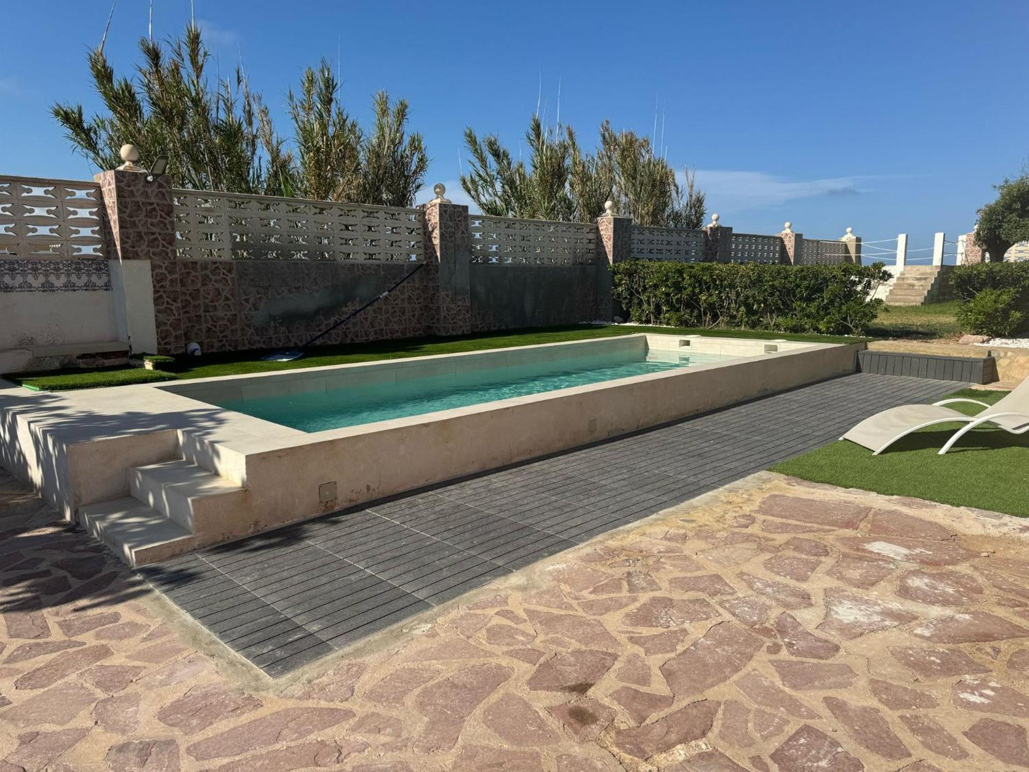 Villa Oasis En La Playa: Piscina Y Relax Cullera Exterior foto